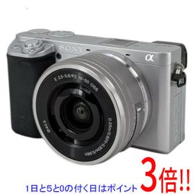 【延長保証対応!!】【1日と5.0のつく日、18日はポイント3倍！】SONY ミラーレス一眼カメラ α6400 パワーズームレンズキット ILCE-6400L S シルバー
