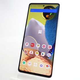 【SIMフリー】Galaxy A51 5G SC-54A プリズムブリックスホワイト 利用制限〇