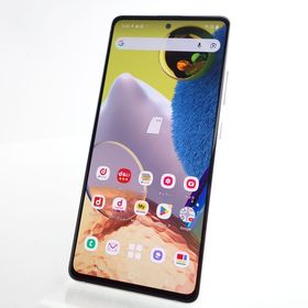 【SIMフリー】Galaxy A51 5G SC-54A プリズムブリックスホワイト 利用制限〇
