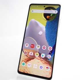 【SIMフリー】Galaxy A51 5G SC-54A プリズムブリックスホワイト 利用制限〇