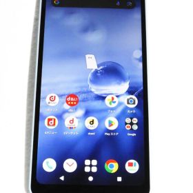 良品 SHARP AQUOS wish2 SH-51C ブルー SIMフリー