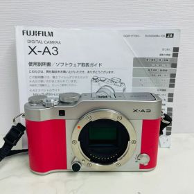 WW3986 富士フイルム X-A3 ピンク ボディ