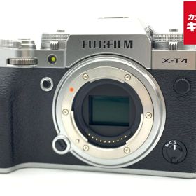 【中古】 【並品】 フジフイルム X-T4 ボディ シルバー 【ミラーレス一眼】 【6ヶ月保証】