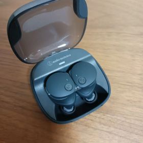美品 ATH-CKS50TW2 ブラック ワイヤレスイヤフォン