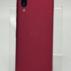【中古B】BASIO active SHG09 レッド SIMフリー 白ロム