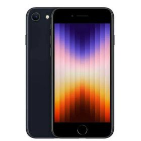 バッテリー90%以上 【中古】 iPhoneSE3 128GB ミッドナイト SIMフリー 本体 スマホ iPhoneSE第3世代 アイフォン アップル apple 【送料無料】 ipse3mtm1909b