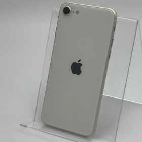 【中古C】iPhone SE 3 64GB スターライト SIMフリー 白ロム