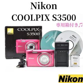 ❤️美品 Nikon COOLPIX S3500 ストロベリーピンク 1053