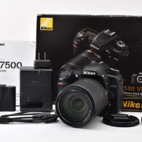 ★極上品ショット数23,107回★ ニコン Nikon D7500 18-140MM VR KIT 元箱付き ★ #8967