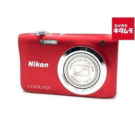 【中古】 【良品】 ニコン COOLPIX A100 レッド