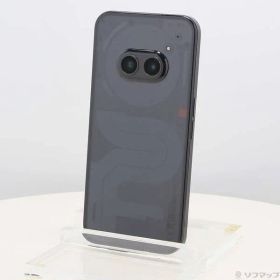 ソフマップ 〔中古品〕 Nothing Phone (2a) 128GB ブラック A10400067 SIMフリー【262】