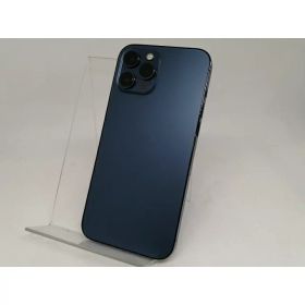 【中古】Apple au 【SIMロック解除済み】 iPhone 12 Pro Max 128GB パシフィックブルー MGCX3J/A【日本橋3】保証期間1ヶ月【ランクC】