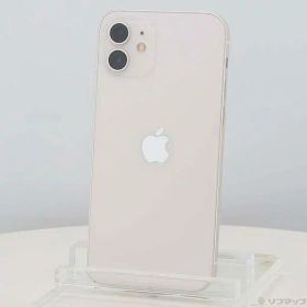 【中古】Apple(アップル) iPhone12 256GB ホワイト MGJ13J／A SoftBank 【276-ud】