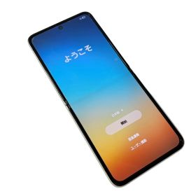 SIMフリー Samsung Galaxy Z Flip3 5G 128GB SC-54B SIMフリー(一括購入品) クリーム アンドロイドスマートフォン スマホ 【中古】 42606K108