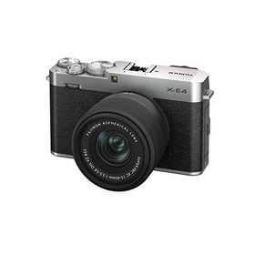 富士フイルム(FUJIFILM) ミラーレスデジタルカメラ FUJIFILM X-E4 レンズキット シルバー (XC15-45) F X-E4LK-1545-S