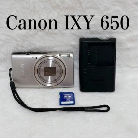 【極美品】Canon IXY650 コンパクトデジタルカメラ シルバー