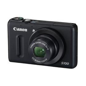 Canon デジタルカメラ PowerShot S100 ブラック PSS100(BK) 1210万画素 広角24mm 光学5倍ズーム 3.0型TFT液晶カラーモニター