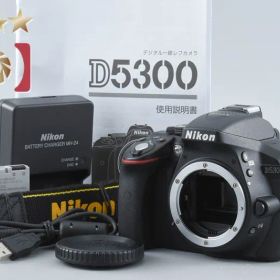 【中古】Nikon ニコン D5300 デジタル一眼レフカメラ シャッター回数僅少