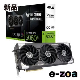 ASUS エイスース NVIDIA GeForce RTX 5060 Ti 16GB TUF-RTX5060TI-O16G-GAMING (2686143)