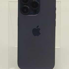 【訳あり中古C】iPhone 14 Pro 128GB ディープパープル バッテリー【100%】 SIMフリー 白ロム