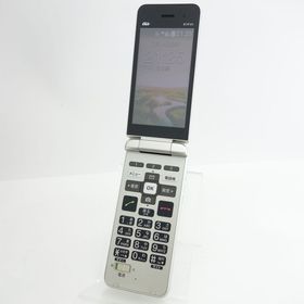 【SIMフリー】かんたんケータイ KYF41 シャンパンゴールド 利用制限〇