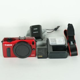 [良品 | SDカード付] Canon EOS M ボディ レッド | キヤノンEF-Mマウント