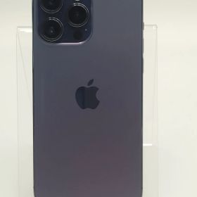 【訳あり中古C】iPhone 14 Pro Max 128GB ディープパープル バッテリー【100%】 SIMフリー 白ロム