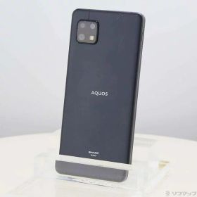 【中古】SHARP(シャープ) AQUOS sense6s 64GB ブラック AUAQSE6S au SIMフリー 【349-ud】