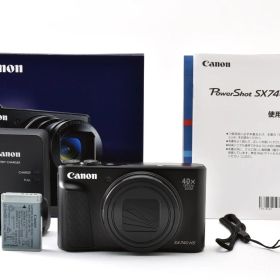 Canon PowerShot SX740 HS Black 20.3 MP キャノン パワーショット コンパクト デジタルカメラ ブラック 箱付