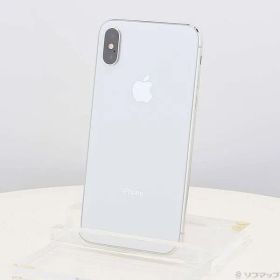 ソフマップ 〔中古品〕 iPhoneX 64GB シルバー MQAY2J／A SIMフリー【349】