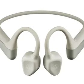 【中古】audio-technica ATH-CC500BT2 BG 軟骨伝導ワイヤレスイヤホン Bluetooth ながら聴き マルチポイント ノイズリダクション IPX4 最大約20時間 ベージュ