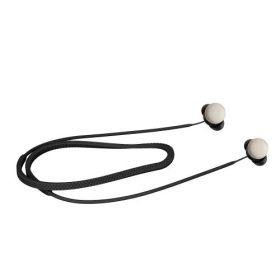 kwmobile バンドホルダー Google Pixel Buds Pro 2対応 イヤホン ストラップ 滑り落ちにくく 対応 ブラック