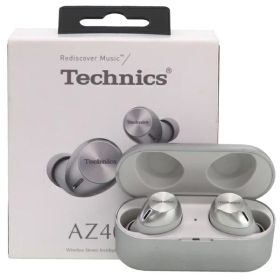 【Panasonic】【Technics】パナソニック/テクニクス『ワイヤレスステレオインサイドホン / シルバー』EAH-AZ40M2-S 2023年10月発売 音響機器 1週間保証【中古】