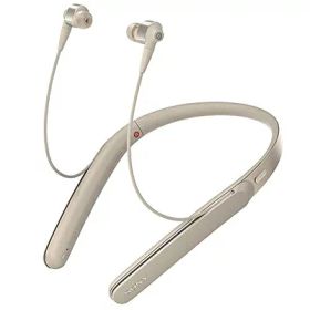 【中古】（新古品） ソニー ワイヤレスノイズキャンセリングイヤホン WI-1000X : Bluetooth/ Amazon Alexa搭載 /ハイレゾ対応 最大10時間連続再生 カナル型 マイク付き 2017年モデル 360 Reality Audio認定モデル シャンパンゴールド WI-1000X N