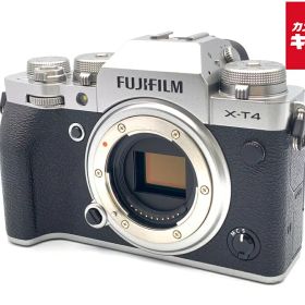 【中古】 【並品】 フジフイルム X-T4 ボディ シルバー 【ミラーレス一眼】 【6ヶ月保証】