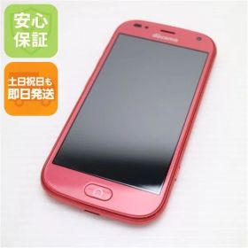 新品同様 F-42A らくらくスマートフォン ピンク 即日発送 スマホ 白ロム 富士通 土日祝発送OK