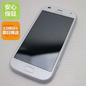 新品同様 F-42A らくらくスマートフォン ホワイト 即日発送 スマホ 白ロム 富士通 土日祝発送OK 06000