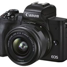 ★キヤノン / CANON EOS Kiss M2 ダブルズームキット [ブラック]