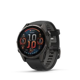 ガーミン（GARMIN）（メンズ、レディース）腕時計 fenix 8 Sapphire AMOLED 43mm フラッグシップ GPSウォッチ Carbon Gray 010-02903-27