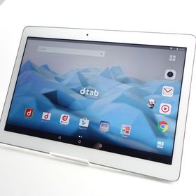 【10.1インチ】HUAWEI dtab d-01H シルバー 利用制限〇 SIMフリー