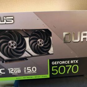 ASUS DUAL RTX 5070 OC 12GB GDDR7 新品未開封