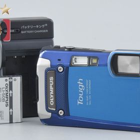 【中古】OLYMPUS オリンパス TOUGH TG-820 ブルー 防水デジタルカメラ
