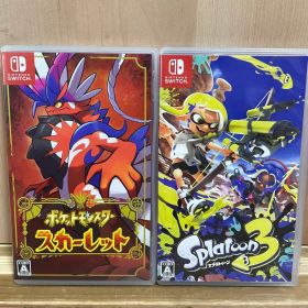 ポケットモンスター スカーレット ・スプラトゥーン3のセット