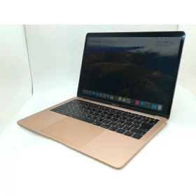 【中古】Apple MacBook Air 13インチ Corei5:1.6GHz 128GB ゴールド MREE2J/A (Late 2018)【静岡】保証期間1ヶ月【ランクB】