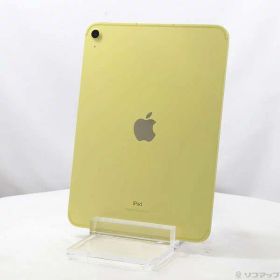 【中古】Apple(アップル) iPad 第10世代 256GB イエロー MQ6V3J／A SIMフリー 【198-ud】