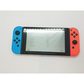 【中古】Nintendo Switch 本体 Joy-Con(L) ネオンブルー/(R) ネオンレッド HAD-S-KABAA 【2019年8月】【立川フロム中武】保証期間１ヶ月【ランクC】
