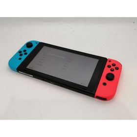 【中古】Nintendo Switch 本体 Joy-Con(L) ネオンブルー/(R) ネオンレッド HAD-S-KABAA 【2019年8月】【府中ル・シーニュ】保証期間１ヶ月【ランクC】