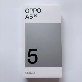★★★新品未使用品★★★【OPPO A5 5G SA対応 本体 ホワイト】