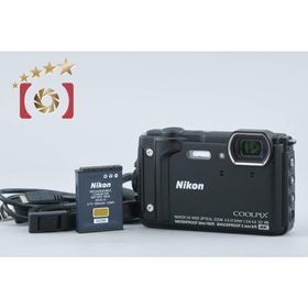 【中古】Nikon ニコン COOLPIX W300 ブラック コンパクトデジタルカメラ