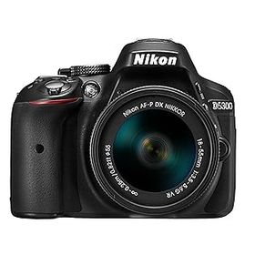 【中古】【39shop】Nikon★デジタル一眼レフカメラ D5300 AF-P 18-55 VR レンズキット ブラック D5300LKP18-55(非常に良い)